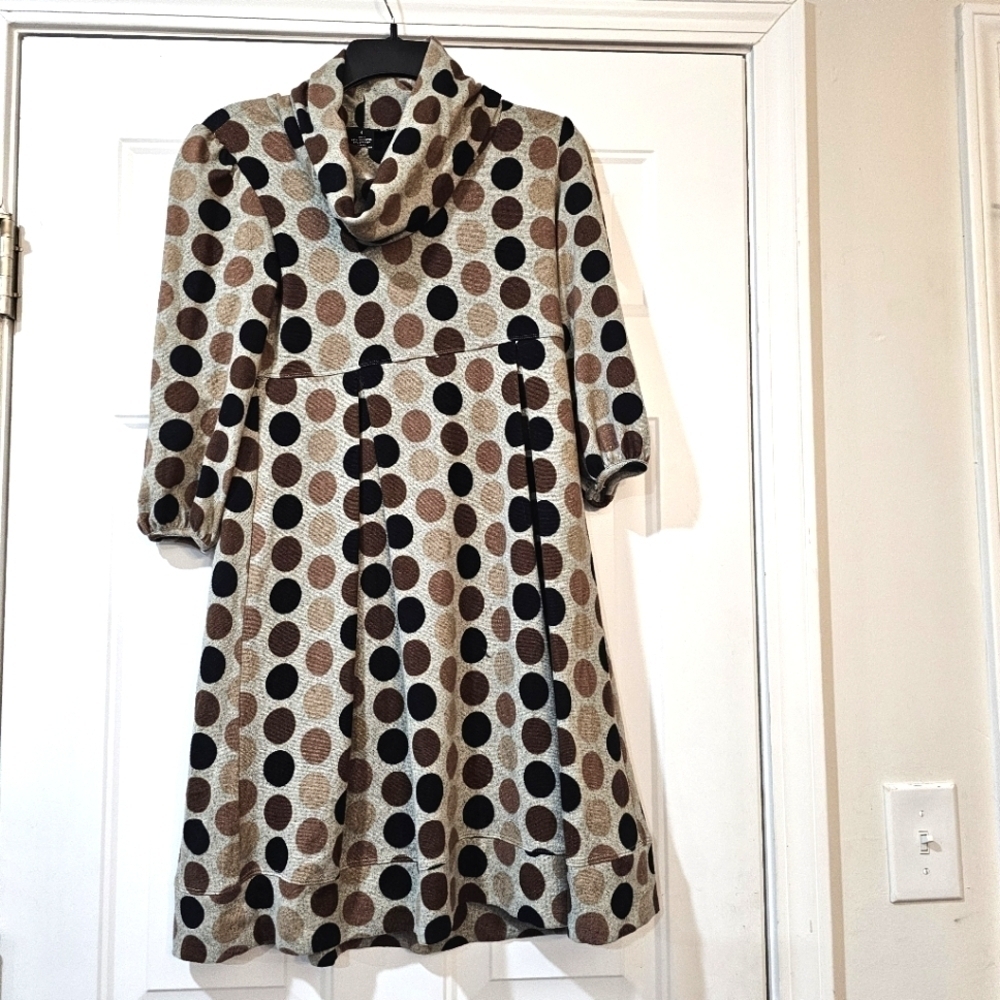 New Direction Poka Dot Dress size 4 Classic Retro Versatile